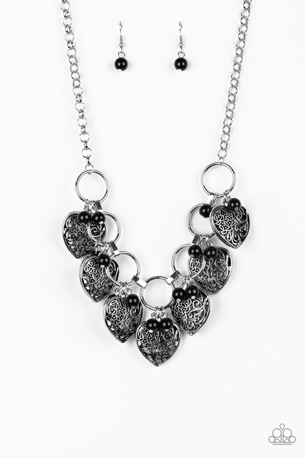 Very Valentine - Black - HTO Bling