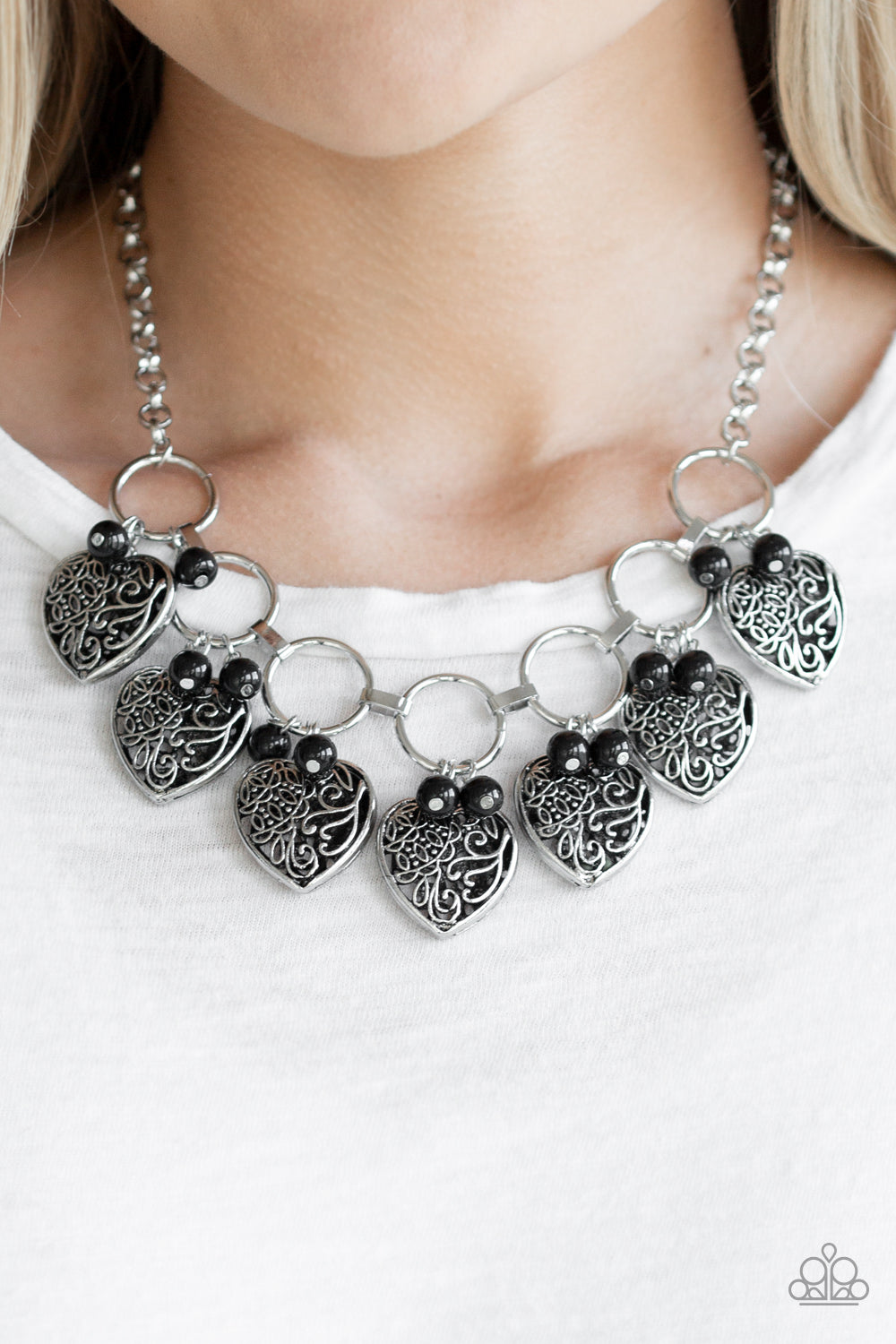 Very Valentine - Black - HTO Bling