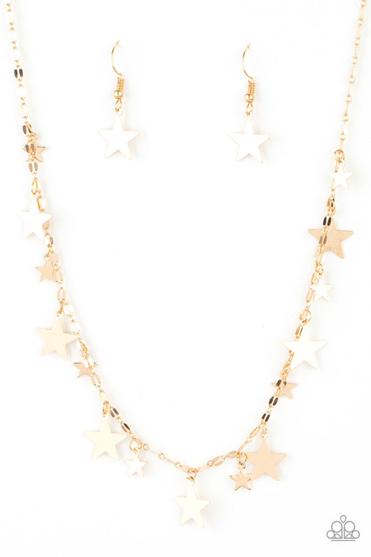 Starry Shindig - Gold - Paparazzi Accessories - $5.00